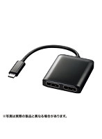 サンワサプライ USB TypeC MSTハブ （DisplayPort Altモード） AD-ALCMST2DP
