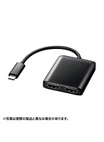 サンワサプライ USB TypeC MSTハブ （DisplayPort Altモード） AD-ALCMST2HD