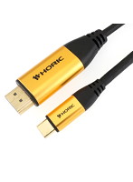 HORIC USBタイプC→HDMI変換アダプタ 10cm USB Type-Cオス to HDMIメス HC01-503GD