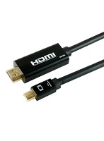 HORIC Mini Displayport→HDMI変換ケーブル 1m Mini Displayport to HDMI MDPHD10-175BK