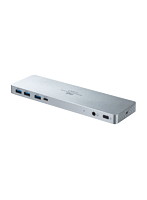 サンワサプライ USB Type-C専用ドッキングステーション（HDMI/DisplayPort対応・PD対応） USB-CVDK6