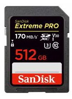 SanDisk エクストリーム プロ SDXC UHS-I 512GB SDSDXXY-512G-JNJIP