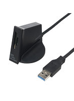 サンワサプライ USB3.2 Gen1 カードリーダー（読み込み専用） ADR-3MSRO1BK