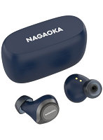 NAGAOKA Bluetooth5.0対応 オートペアリング機能搭載 長時間連続再生完全ワイヤレスイヤホン ブルー BT8...