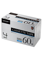 4個セット HIDISC カセットテープ ノーマルポジション 60分 4巻 HDAT60N4PX4