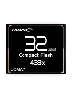 HIDISC CFカード 32GB 433x Read65MB/s MLCチップ搭載 HDCF32G433XJP3