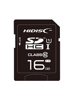 HIDISC SDHCカード 16GB CLASS10 UHS-1対応 超高速転送 Read70 HDSDH16GCL10UIJP3