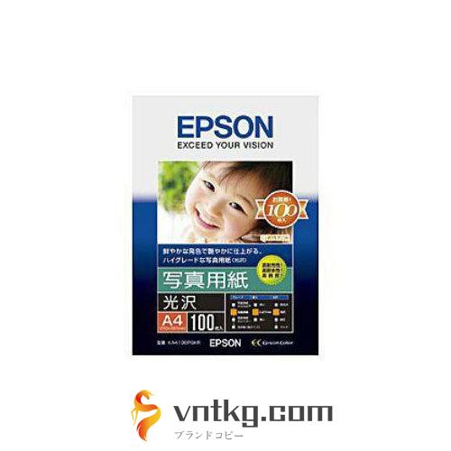 EPSON 純正A4 写真用紙（光沢・100枚） KA4100PSKR