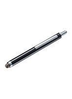 サンワサプライ 導電繊維タッチペン（ブラック・ノック式） PDA-PEN52BK