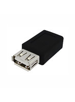 3Aカンパニー USB2.0 A（メス）-microUSB（メス）変換中継プラグ USB変換アダプタ UAD-JAMCB
