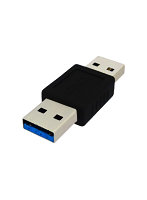 3Aカンパニー USB3.0 中継プラグ Atype オス-オス USB変換アダプタ UAD-P30A