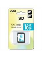 20個セット Lazos SDカード 16GB L-16SDH10-U1X20