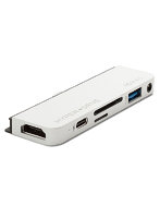 HYPER HyperDrive iPad Pro専用 6-in-1 USB-C Hub シルバー HP16176