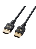 HDMIケーブル/HDMI2.1/ウルトラハイスピード/スリム/2.0m/ブラック CAC-HD21ES20BK