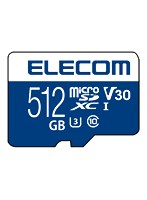 MicroSDXCカード/データ復旧サービス付/ビデオスピードクラス対応/UHS-I U3 80MB/s 512GB MF-MS512GU13V3R