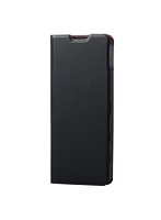 Xperia 5 III/レザーケース/手帳型/UltraSlim/薄型/磁石付き/ブラック