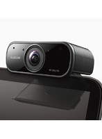 Webカメラ/830万画素/4K対応/オートズーム機能付き/ブラック UCAM-CX80FBBK