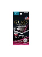 LEPLUS iPhone 12 mini ガラスフィルム GLASS PREMIUM FILM 全画面保護 ソフトフレーム スーパークリア ...