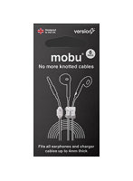 Mobu モブ ケーブル類をスッキリまとめる ケーブルクリップ cable organiser ホワイト 6個入り Mobu60065