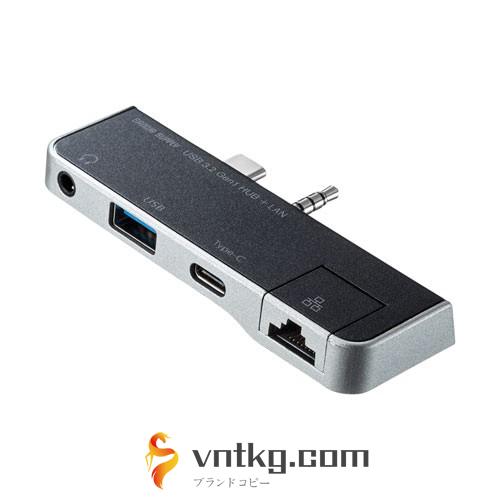 サンワサプライ SurfaceGo用USB3.2 Gen1ハブ USB-3HSS5BKN