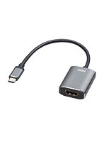 サンワサプライ Type C-HDMI 変換アダプタ HDR対応 AD-ALCHDR01