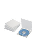 CD DVDスリムPPケース 1枚収納 5パック クリア CCD-JPCS5CR