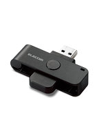 ICカードリーダー 接触式 マイナンバーカード 確定申告 e-Tax eLTAX 対応 ケーブル15cm ブラック USB 公...