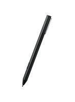 タッチペン 充電式 スタイラスペン 極細 ペン先 2mm ブラック P-TPMPP20BK