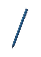 タッチペン 充電式 スタイラスペン 極細 ペン先 2mm ブルー P-TPMPP20BU