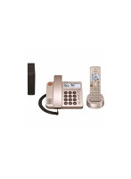 SHARP コードレスデザイン電話機 親機1台＋子機1台 シャンパンゴールド JD-XG1CL-N