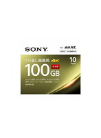 SONY BDメディア100GB ビデオ用 2倍速 BD-RE XL 10枚パック ホワイト 10BNE3VEPS2