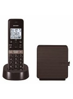 SHARP コードレス電話機 ブラウン系 JD-SF2CL-T
