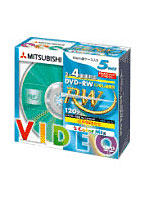 VHW12YM5 ビデオ録画用 DVD-RW 4倍速対応 120分 4.7GB