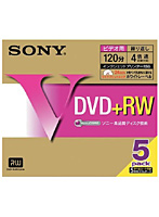 録画用DVD＋RW 4倍速 5DPW12HPS
