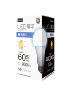 HIDISC LED電球（一般電球60形相当） 昼光色 HDLED60W6500K