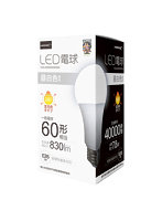 HIDISC LED電球（一般電球60形相当） 昼白色 HDLED60W5000K