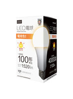 HIDISC LED電球（一般電球100形相当） 電球色 HDLED100W2700K
