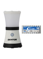 GENTOS Exploler LEDランタン ＋ アルカリ乾電池 単4形10本 EX-144D＋HDLR03/1.5V10P