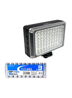 LPL LEDライトVL-570C ＋ アルカリ乾電池 単3形10本パックセット L26885＋HDLR6/1.5V10P