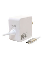 ミヨシ GaN USB-PDケーブル一体型 65w 白 1.5m IPA-GC15AN/WH