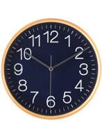 掛時計 プライウッド Φ28cm NV（85369）