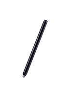 タッチペン スタイラスペン マグネット吸着 導電繊維ペン先 ブラック P-TPSMGBK