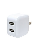 ミヨシ USB-ACアダプタ 2.4A 自動出力制御機能付 ホワイト IPA-US03/WH