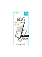 LEPLUS NEXT Galaxy A23 5G SC-56C/SCG18 ガラスフィルム ViAMO COLOR GLASS 全画面保護 ソフトフレーム...