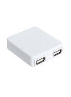 サンコー USB ACチャージャー ホワイト （2ポート1A） USBAC2PW2