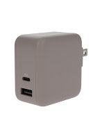 Power Delivery65W対応 USB-C×1ポート、USB-A×1ポート 合計最大63W AC充電器 かしこく充電 2年保証（MOT...