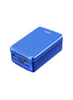 ＜モバイルバッテリー/ZENDURE＞SuperTank Polymer ブルー 26800mAh USB-PD 100W充電可能/4ポート同時充...