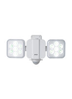 ムサシ RITEX フリーアーム式LEDセンサーライト（5W×2灯） 「乾電池式」 LED-270