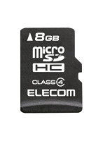 マイクロSD カード 8GB Class4 SD変換アダプタ付 データ復旧サービス MF-MSD008GC4R