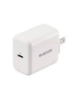 USBコンセント USB充電器 Type-Cポート 小型 軽量 PD 20W ホワイト EC-AC09WH